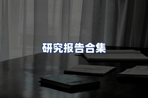 研究报告合集